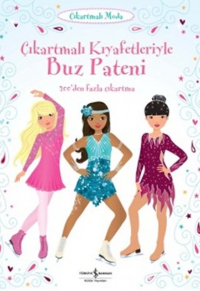 Çıkartmalı Kıyafetleriyle Buz Pateni Çıkartmalı Kıyafetleriyle Buz Pateni