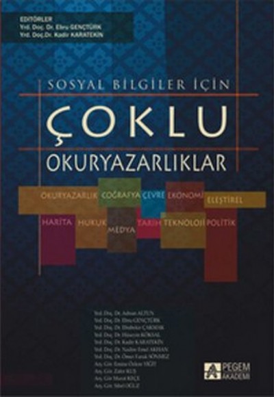 Sosyal Bilgiler İçin Çoklu Okuryazarlıklar Sosyal Bilgiler İçin Çoklu Okuryazarlıklar