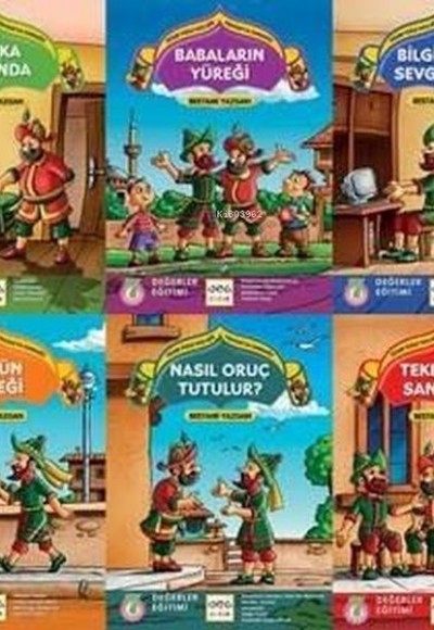 Güler Yüzle Tatlı Söz - Hacivat'la Karagöz Dizisi (6 Kitap)(Değerler eğitimi) Güler Yüzle Tatlı Söz - Hacivat'la Karagöz Dizisi (6 Kitap)(Değerler eğitimi)