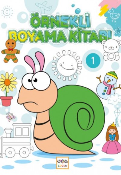 Örneklerle Boyama Kitabı - 1 Örneklerle Boyama Kitabı - 1