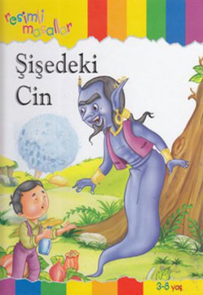 Resimli Masallar - Şişedeki Cin (Ciltli) Resimli Masallar - Şişedeki Cin (Ciltli)