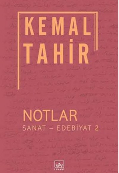 Sanat - Edebiyat 2 / Notlar Sanat - Edebiyat 2 / Notlar