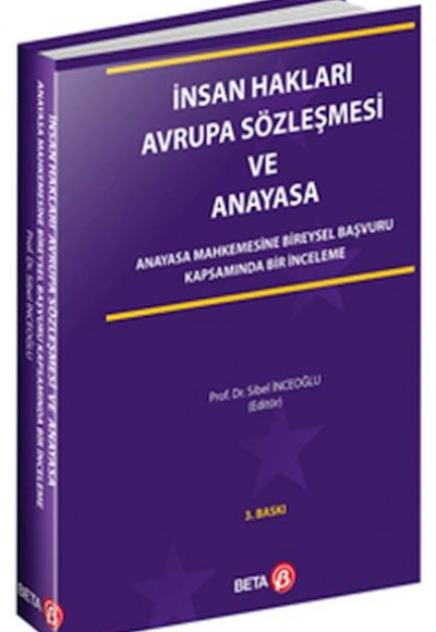 İnsan Hakları Avrupa Sözleşmesi ve Anayasa İnsan Hakları Avrupa Sözleşmesi ve Anayasa