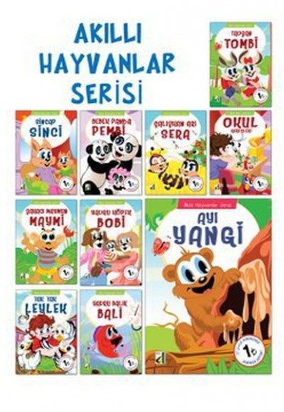 Akıllı Hayvanlar Serisi El Yazılı (10 Kitap Takım) Akıllı Hayvanlar Serisi El Yazılı (10 Kitap Takım)