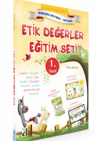 Damla 1.Sınıf Etik Değerler Eğitim Seti Damla 1.Sınıf Etik Değerler Eğitim Seti