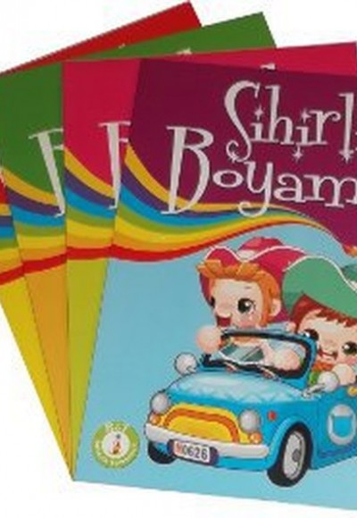 Sihirli Boyama - 4 Kitap Takım Sihirli Boyama - 4 Kitap Takım