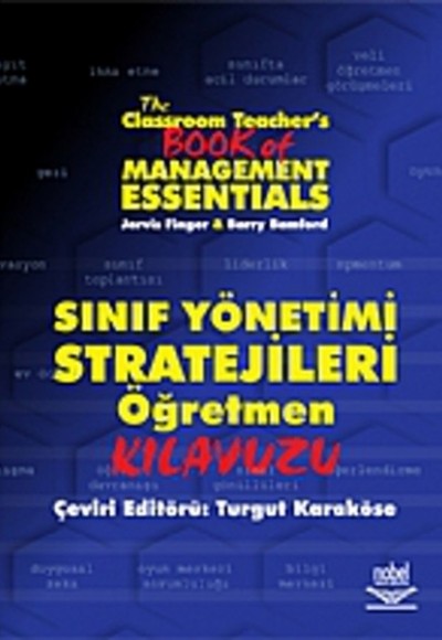 Sınıf Yönetimi Stratejileri Öğretmen Kılavuzu Sınıf Yönetimi Stratejileri Öğretmen Kılavuzu