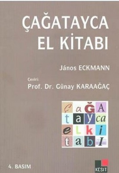 Çağatayca El Kitabı Çağatayca El Kitabı
