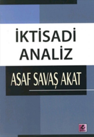 İktisadi Analiz İktisadi Analiz