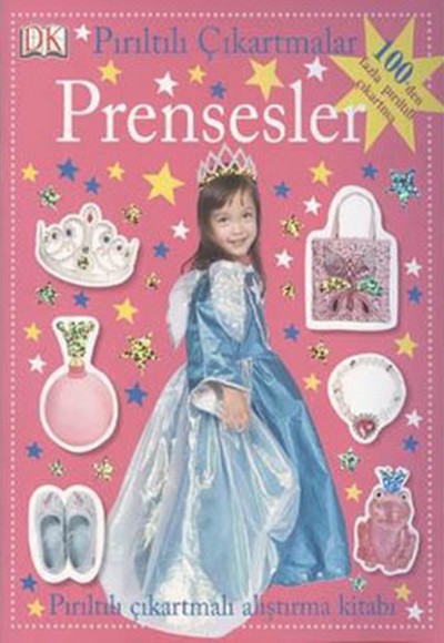 Pırıltılı Çıkartmalar Prensesler Pırıltılı Çıkartmalar Prensesler