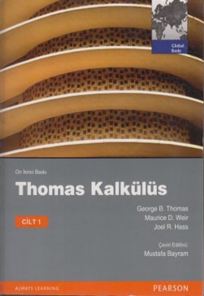 Thomas Kalkülüs Cilt:1 Thomas Kalkülüs Cilt:1