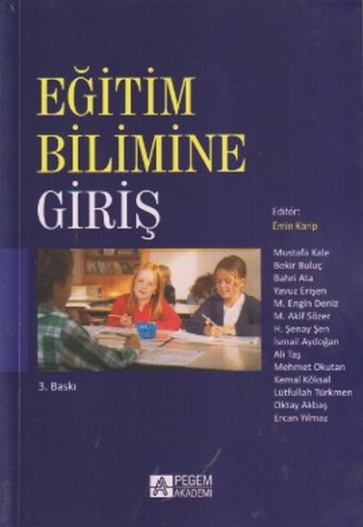 Eğitim Bilimine Giriş (Emin Karip) Eğitim Bilimine Giriş (Emin Karip)