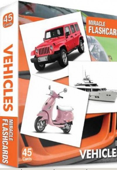 Vehicles Miracle Flashcards (45 Cards) Vehicles Miracle Flashcards (45 Cards)