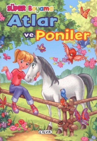 Süper Boyama-Atlar Ve Poniler-2 Süper Boyama-Atlar Ve Poniler-2