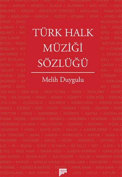 Türk Halk Müziği Sözlüğü