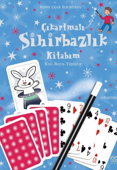 Çıkartmalı Sihirbazlık Kitabım / Kes -Boya - Yapıştır