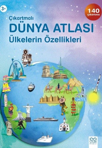 Çıkartmalı Dünya Atlası / Ülkelerin Özellikleri Çıkartmalı Dünya Atlası / Ülkelerin Özellikleri