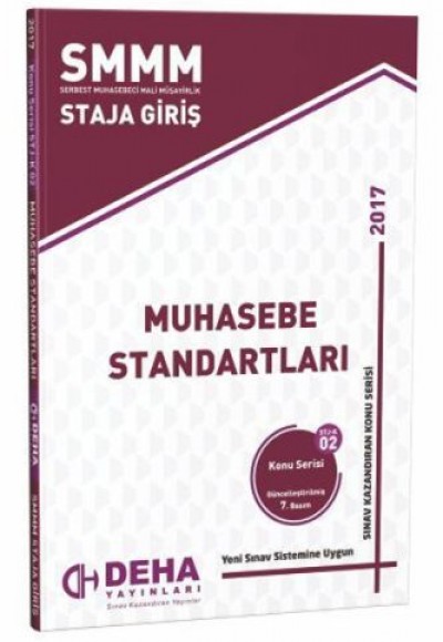 SMMM Staja Giriş Muhasebe Standartları Konu Serisi STJ- K 02 SMMM Staja Giriş Muhasebe Standartları Konu Serisi STJ- K 02