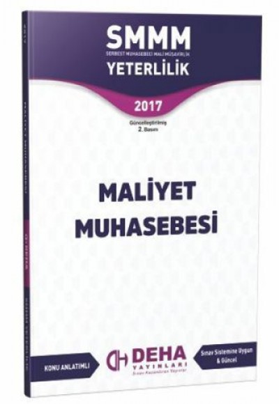 SMMM Yeterlilik Maliyet Muhasebesi SMMM Yeterlilik Maliyet Muhasebesi