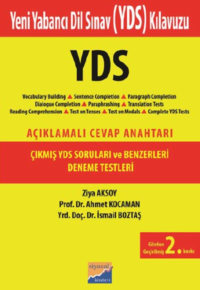 Yabancı Dil Sınavı Kılavuzu Yabancı Dil Sınavı Kılavuzu