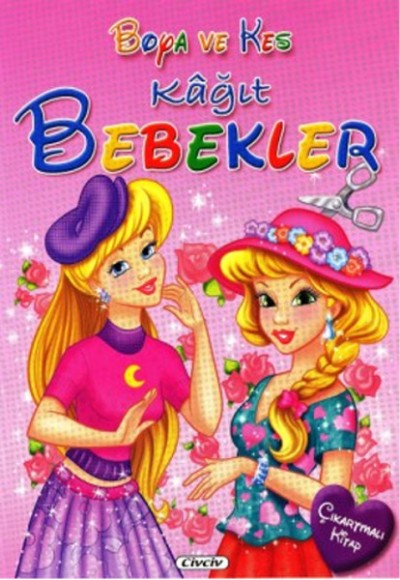 Boya Ve Kes - Kağıt Bebekler Boya Ve Kes - Kağıt Bebekler