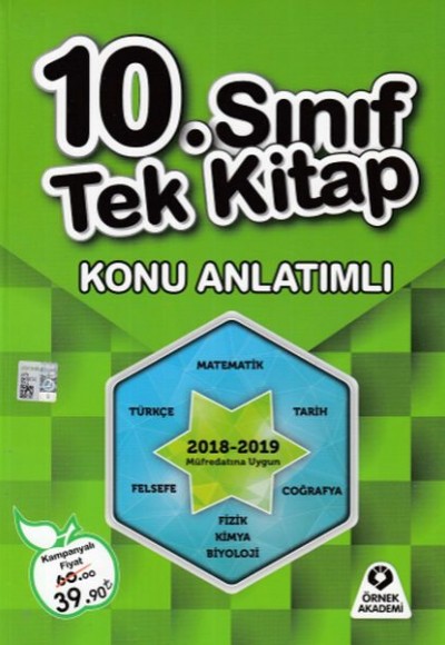 Örnek Akademi 10. Sınıf Tek Kitap Konu Anlatımlı (Yeni) Örnek Akademi 10. Sınıf Tek Kitap Konu Anlatımlı (Yeni)