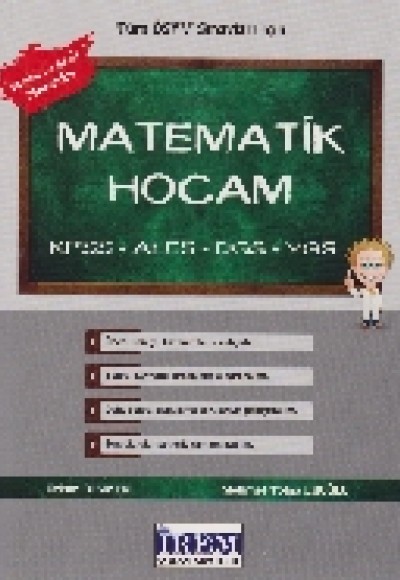 Tüm ÖSYM Sınavları İçin Matematik Hocam KPSS-ALES-DGS-YGS Tüm ÖSYM Sınavları İçin Matematik Hocam KPSS-ALES-DGS-YGS