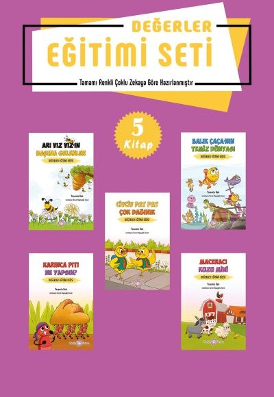 Değerler Eğitimi Seti - 5 Kitap Değerler Eğitimi Seti - 5 Kitap