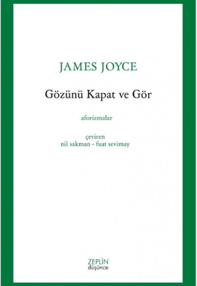 Gözünü Kapat ve Gör Gözünü Kapat ve Gör