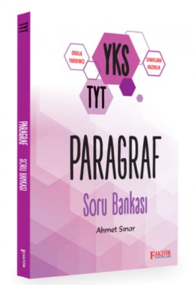 Faktör YKS TYT Paragraf Soru Bankası Faktör YKS TYT Paragraf Soru Bankası
