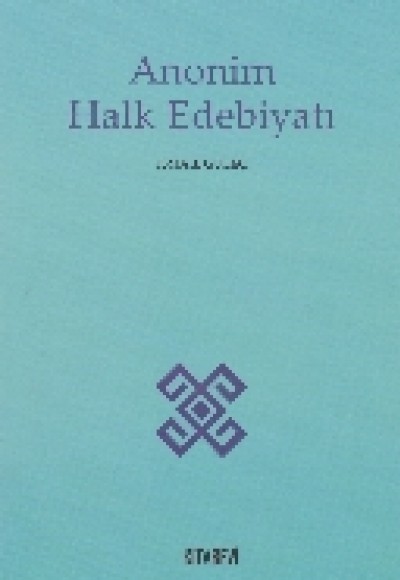 Anonim Halk Edebiyatı Anonim Halk Edebiyatı
