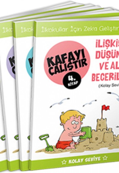 Kafayı Çalıştır Seti (4 Kitap) - Kolay Seviye Kafayı Çalıştır Seti (4 Kitap) - Kolay Seviye