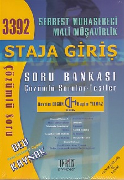 Derin 2017 SMMM Staja Giriş Soru Bankası (Çözümlü Sorular-Testler) Derin 2017 SMMM Staja Giriş Soru Bankası (Çözümlü Sorular-Testler)