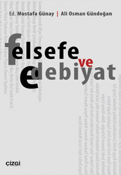Felsefe ve Edebiyat Felsefe ve Edebiyat