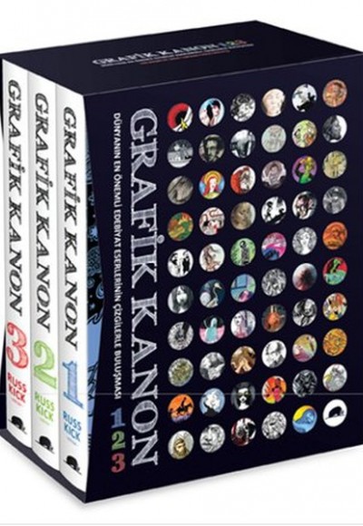 Grafik Kanon (3 Cilt) Dünyanın En Önemli Edebiyat Eserlerinin Çizgilerle Buluşması Grafik Kanon (3 Cilt) Dünyanın En Önemli Edebiyat Eserlerinin Çizgilerle Buluşması