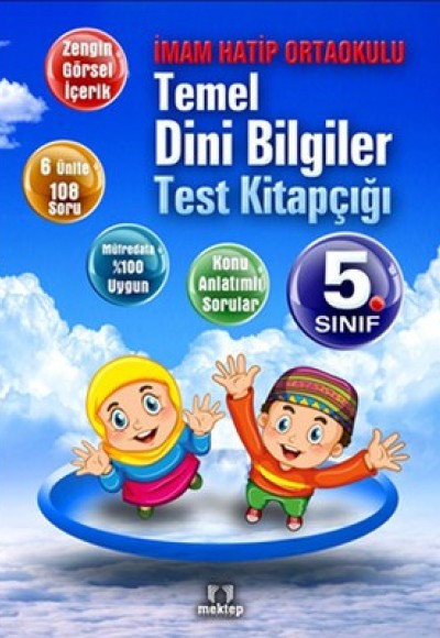 5. Sınıf Temel Dini Bilgiler Test Kitapçığı 5. Sınıf Temel Dini Bilgiler Test Kitapçığı