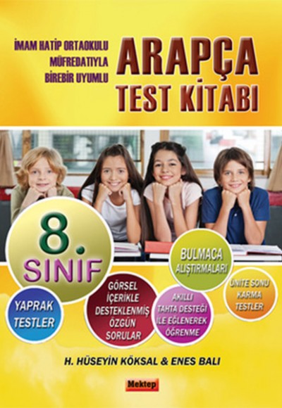 8. Sınıf Arapça Test Kitabı 8. Sınıf Arapça Test Kitabı