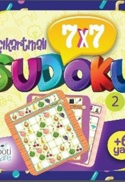 7 x 7 Sudoku - 2 (Çıkartmalı) 7 x 7 Sudoku - 2 (Çıkartmalı)