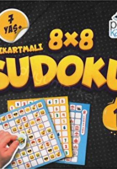 8x8 Çıkartmalı Sudoku 7+ (1) 8x8 Çıkartmalı Sudoku 7+ (1)