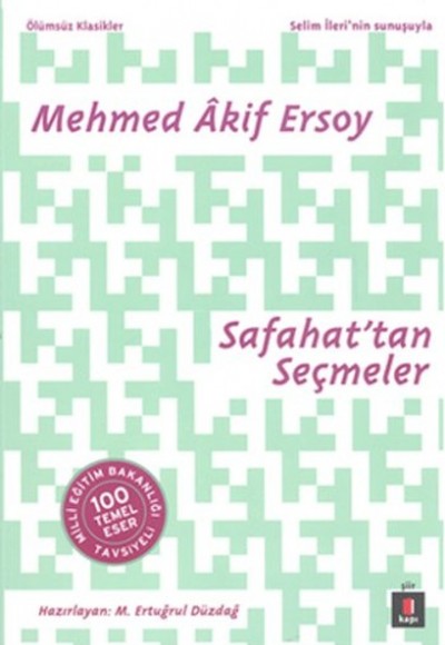 Safahat'tan Seçmeler Safahat'tan Seçmeler