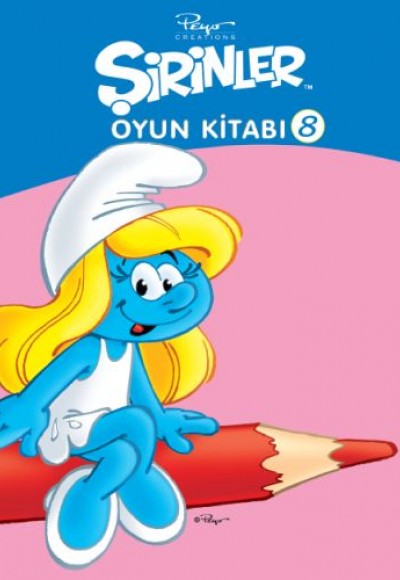Şirinler Oyun Kitabı 8 Şirinler Oyun Kitabı 8