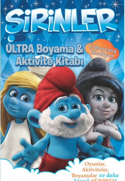 Şirinler - Ultra Boyama ve Aktive Kitabı Şirinler - Ultra Boyama ve Aktive Kitabı