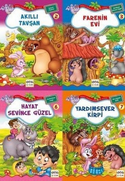 Neşeli Orman Hikayeleri Dizisi (8 Kitap - Büyük Boy) Neşeli Orman Hikayeleri Dizisi (8 Kitap - Büyük Boy)