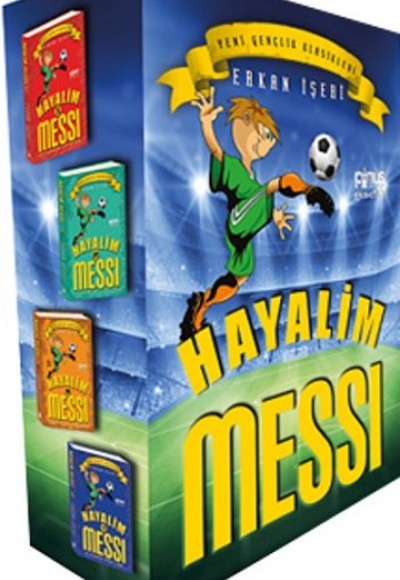 Hayalim Messi Seti - 4 Kitap Kutulu Hayalim Messi Seti - 4 Kitap Kutulu