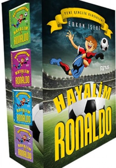 Hayalim Ronaldo Seti - 4 Kitap kutulu Hayalim Ronaldo Seti - 4 Kitap kutulu