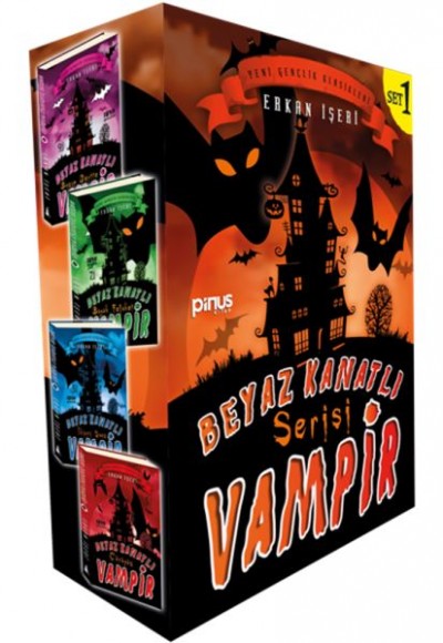 Beyaz Kanatlı Vampir Seti 1 - 4 Kitap Takım Beyaz Kanatlı Vampir Seti 1 - 4 Kitap Takım