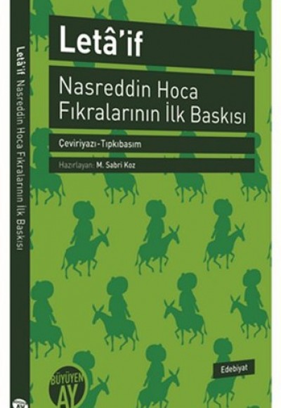 Leta'if Nasreddin Hoca Fıkralarının İlk Baskısı Leta'if Nasreddin Hoca Fıkralarının İlk Baskısı
