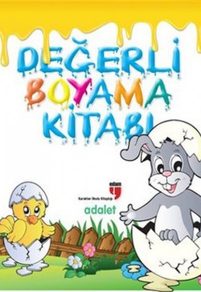 Değerli Boyama Kitabı / Adalet Değerli Boyama Kitabı / Adalet