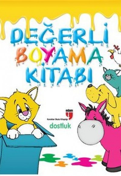 Değerli Boyama Kitabı / Dostluk Değerli Boyama Kitabı / Dostluk