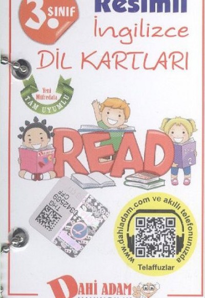 Dahi Adam 3. Sınıf Resimli İngilizce Dil Kartları Dahi Adam 3. Sınıf Resimli İngilizce Dil Kartları